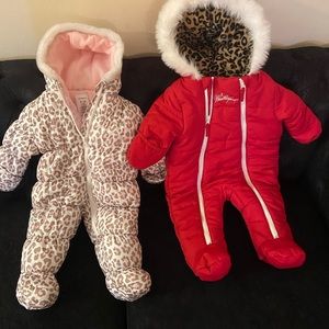 Baby girl snowsuit